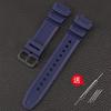 Accessori per cinturino da polso adatti per Casio Watch W-218h / F-108 AE1200 / 1000 / 1300 cinturino da polso in resina silicone 18mm