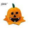 Cute Dark Style Holiday Headwear Halloween Pumpkin Hat for Kids Adults, Funny Plush Portable Washable Witch Party Costume, Cosplay, Stage Performances