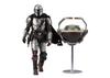 NAÇÕES TAMASHII SH. Figuarts Star Wars / Mandalorian Grogu aproximadamente 150mm feito de PVC ABS tecido pintado figura articulada.