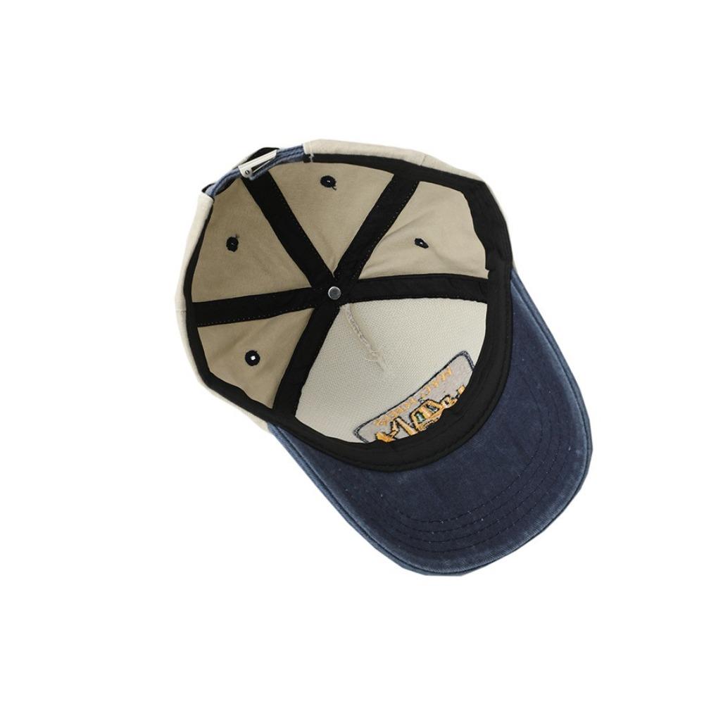 Cappellino con visiera regolabile Colore lavato Cappellino da baseball 2025 Cappello da sole Bambini