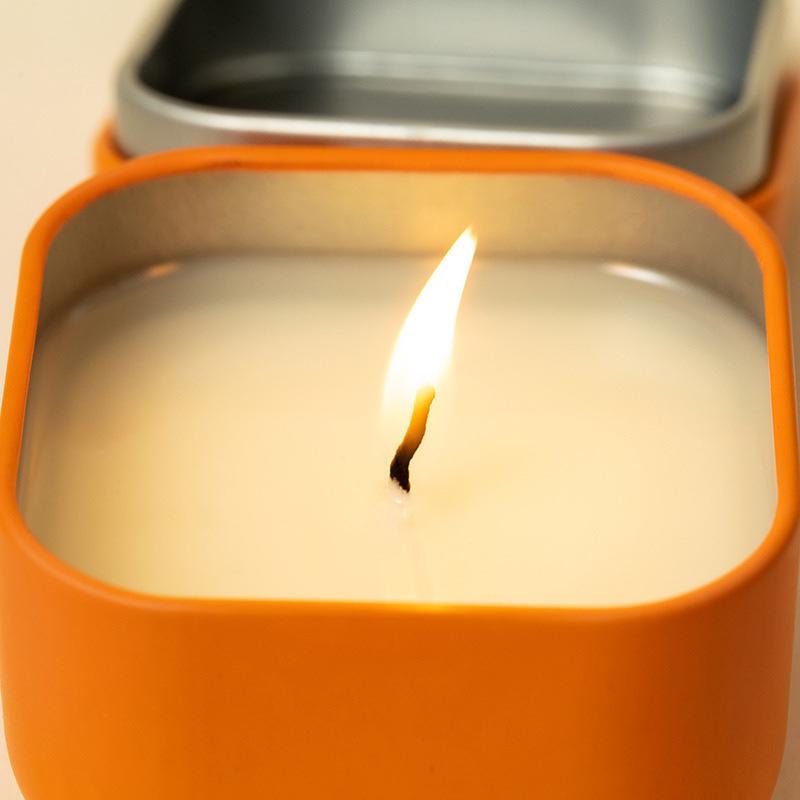 Scented Candles Marmouth Iron Smokeless Soybean Wax Hotel Home Room Long-lasting Romantic Fragrance Essential Oil