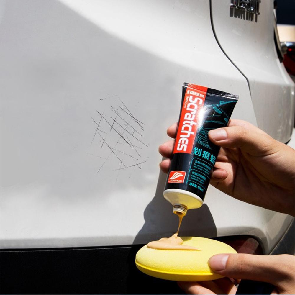 Car Scratches Restoration Repair Auto Paint Care Polishing Wax Cream Paint Scratch Remover Care 100ml Car Cleaning Scratch Tool