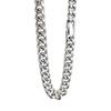 Tide Hip Hop Cuban Chain Does Not Fade Titanium Steel Necklace Boys and Girls Coarse Collarbone Chain Couple Versatile Light Luxury Cuban Chain