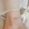 Women Anklet Bell Charm Beach Anklet Adjustable Extension Chain Fine Workmanship Anklet Foot Jewelry