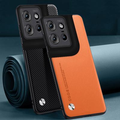 Luxury PU Leather Case For Motorola Edge 50 Neo Edge50 Neo Back Cover Silicone Protection Phone Case For Motorola Moto S50 5G