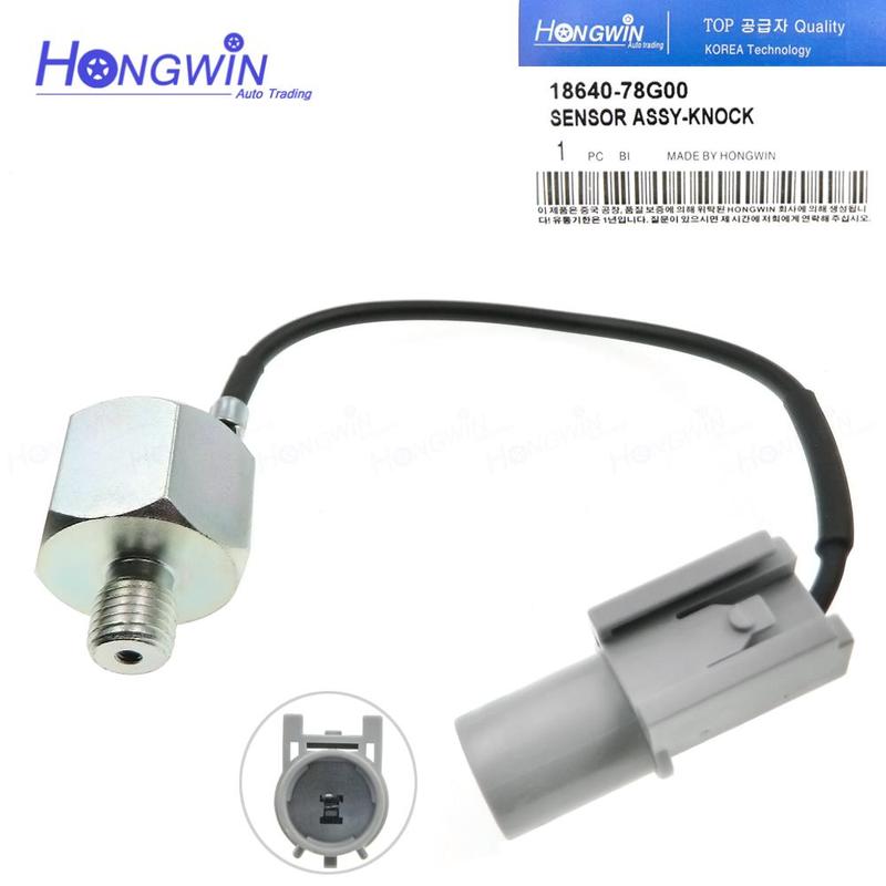 New Ignition Knock Sensor 18640-78G00 1864078G00 For Suzuki Grand SX4 XL7 Aerio Vitara 2.0 2.7L V6 1999 2000 2001 2002 2003-2009