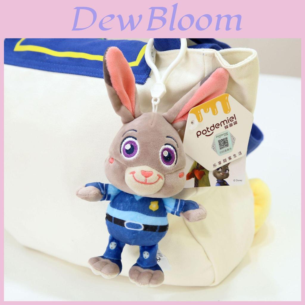 Zootopia Plush Keychain With Nick And Judy For Bag And Gift