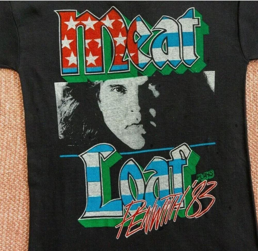 Meat Loaf Penwith 83 Festival Thank You Memories Black Men All size Shirt