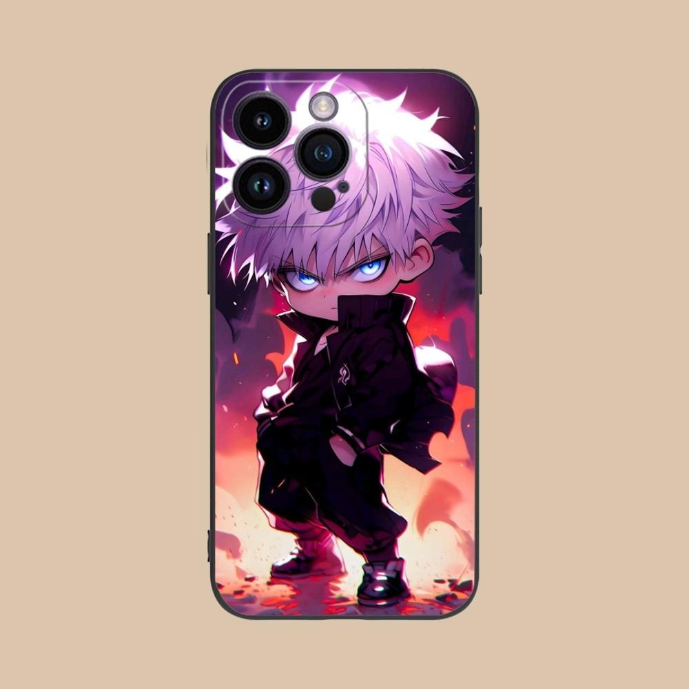 Hunter Killua Mobile Cell Phone Case for iPhone 15 14 13 12 11 X XR XS 8 7 Pro Max Plus Mini Black Soft Phone Cover Funda