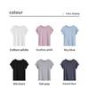 Lyocell women's round-neck t-shirt top, spring/summer 2026 new model, skin-friendly, breathable, slimming, short-sleeved
