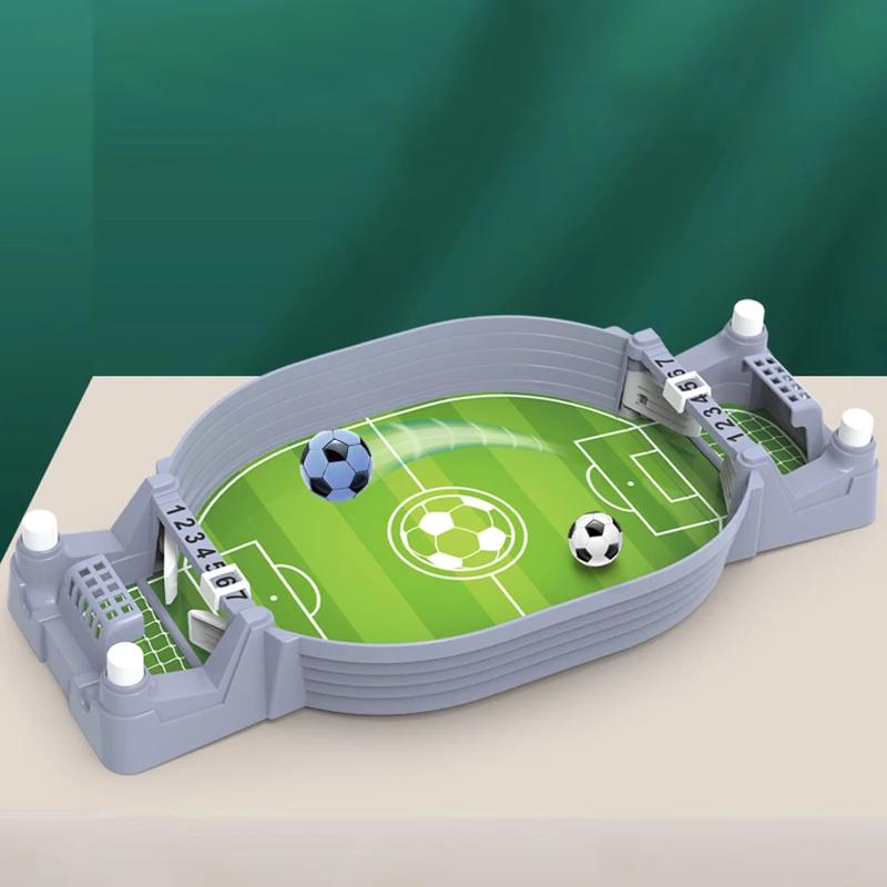 Tischfußball Brettspiel für Familienparty Outdoor Indoor Tragbare Interaktive Spielzeuge Tischfußball Spielball Spielzeug Geschenk für Kinder