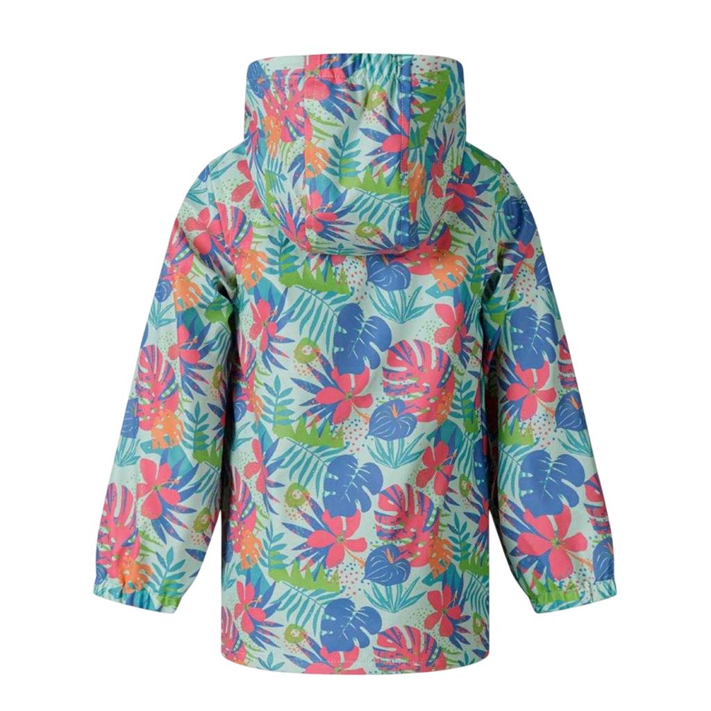 Minoti Girls Tropical Raincoat