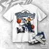 Rabbit And Duck Shirt Match Diamond Turf 2 Royal Blue Cream, Unisex Shirt Match Sneaker
