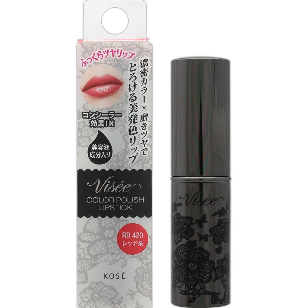 Visee Riche Color Polish Lipstick Red RD420 5g