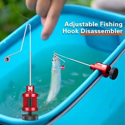 Rimozione rapida del gancio in metallo Slamatore portatile professionale per la rimozione del gancio Accessori per attrezzatura da pesca d'acqua dolce
