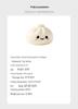 DOWMOO Beige Colorful Baozi Squeeze Toy - Soft, Stretchable, Slow Rebound, Fun Kneadable Toy