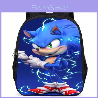 Sonic 15-inch Large Capacity Lightweight Oxford Cloth Backpack For Kids