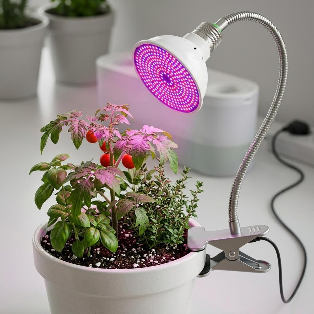 200 LED Plant Growth Lamp Flexible Bulb Grow Light