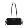 Textured French Stick Bag Polyester Armpit Bag Easy And Trendy Underarm Bag  Office