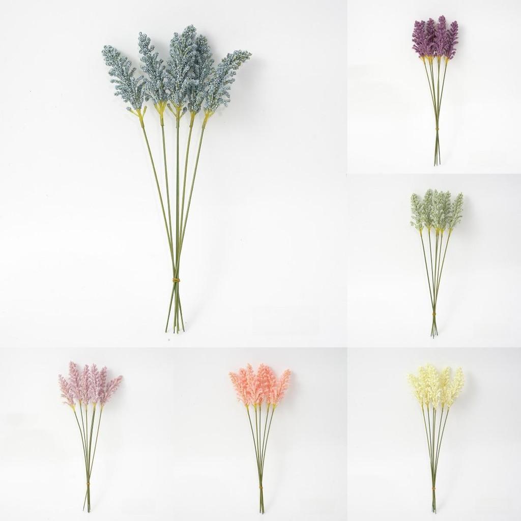Small Fresh Imitation Triticum Aestivum Bouquet For Home Office Decor And Photography Props