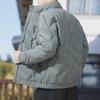 Men's Lightweight Down Jacket - New Autumn/Winter Style, White Duck Down, Casual Short Stand Collar.