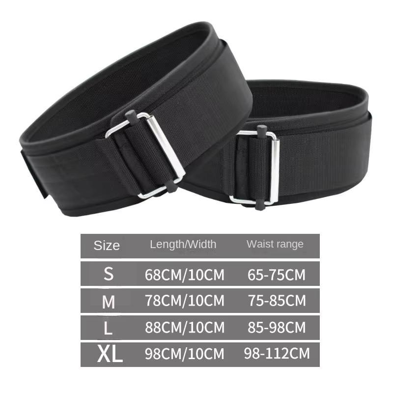 Unisex EVA Weightlifting Belt Adjustable Gym Home Lightweight Training Back Support Squat Deadlift Powerlifting Strength Workout