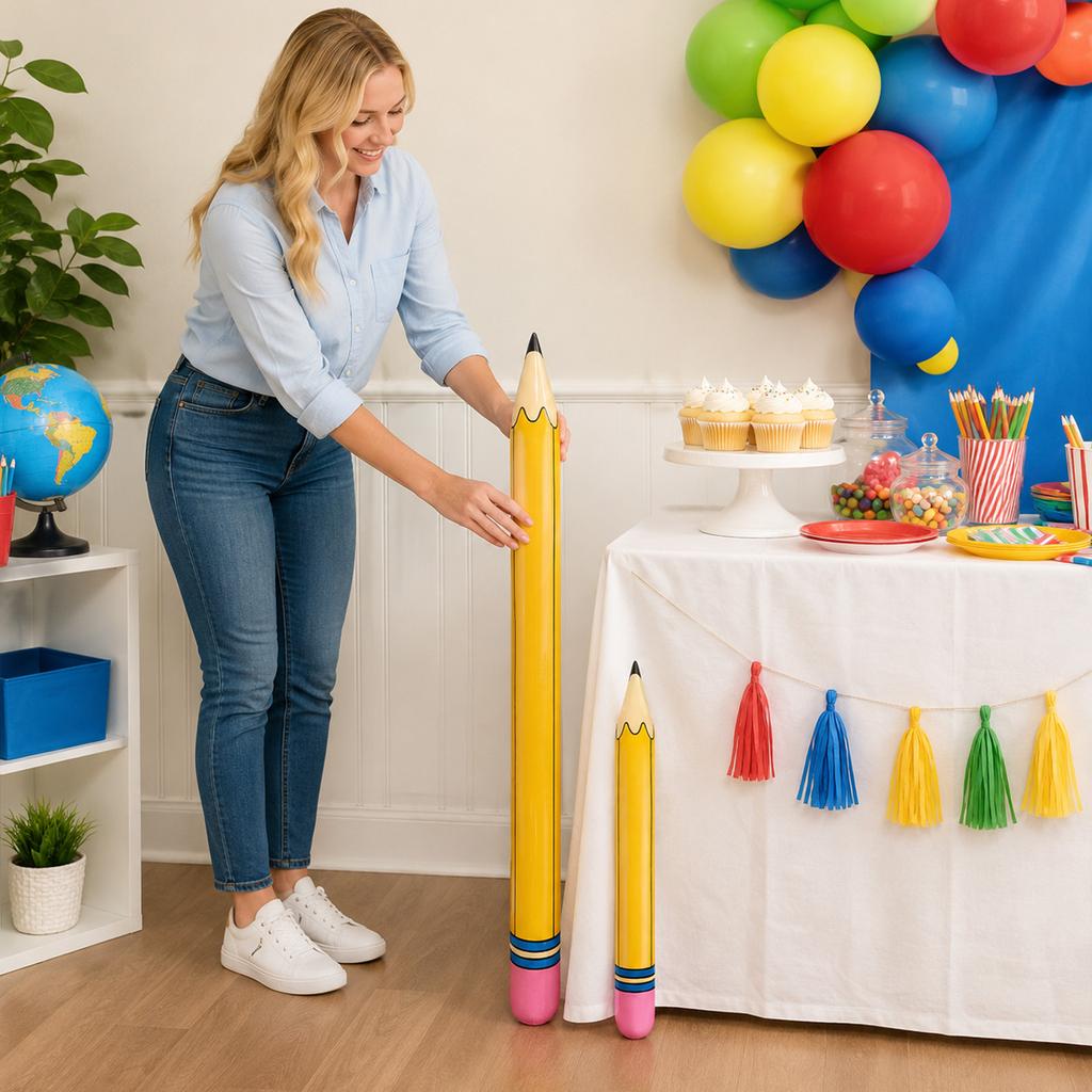 Pencil Shaped Inflatable for Party Decorations and Birthday Supplies