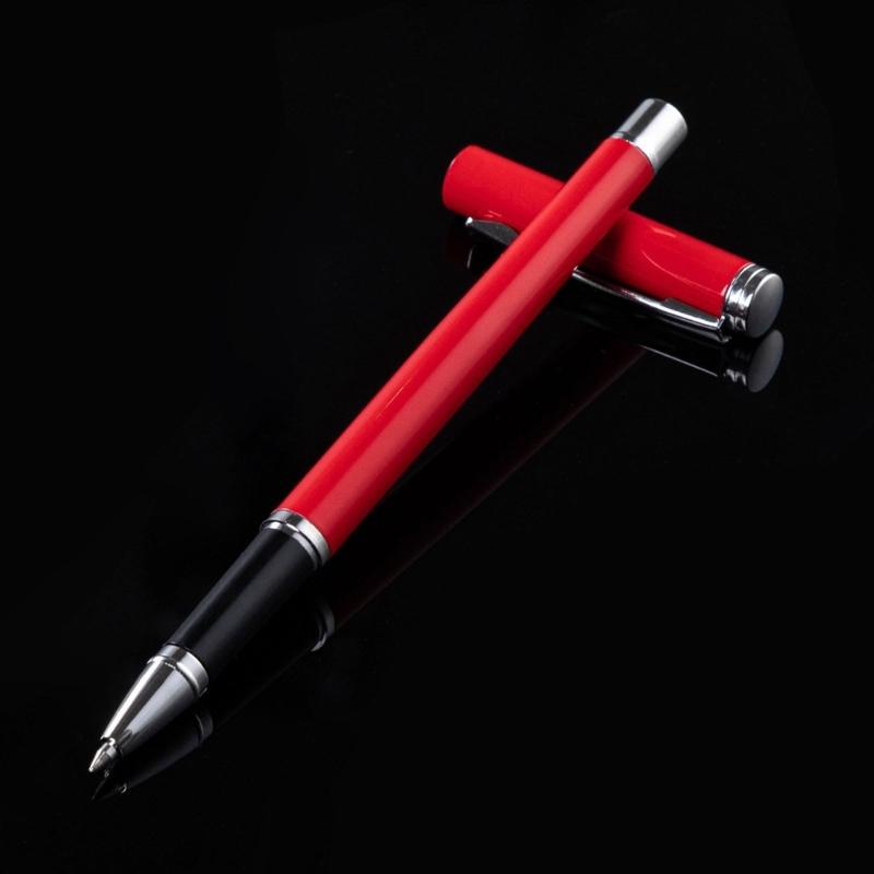 6Pcs Metal Ballpoint Pen with Pen Clip Office Writing Pen Smooth to Write Quick Drying Guest Sign In Pen for Office