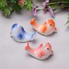 1-3PCS Dolphin Creative Ceramic Chopstick Holder Crafts Spoon Rest Holders Fish-Shape Tableware Chopsticks Desktop Accessories