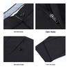 Men's Mao Ren Fleece-Lined Straight Business Casual Trousers