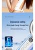 Transparent Mech-Style Portable USB Fan with Ice Pack and High-Speed Cooling
