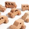 8 Stück Kleine Holzautos, Greifübungsspielzeug, Geschenk für Kinder