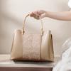 2024 Summer New Niche Handbag Fashion Embroidered Shoulder Crossbody Tote Bag Commuting Mom Bag Gift
