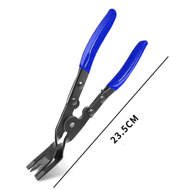 

1 шт. Инструмент-клипсы для автомобиля, Набор плоскогубцев для клипс панели, Съемник крепежа, Инструмент для снятия заклепок отделки клипс-фиксаторов автомобиля, Автомобильная дверь, Автомобильная обивка