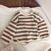 6M-3Y Boy Girl Clothes Loose Baby Long Sleeve Fashionable Korean Style Kids Shirt Spring Autumn