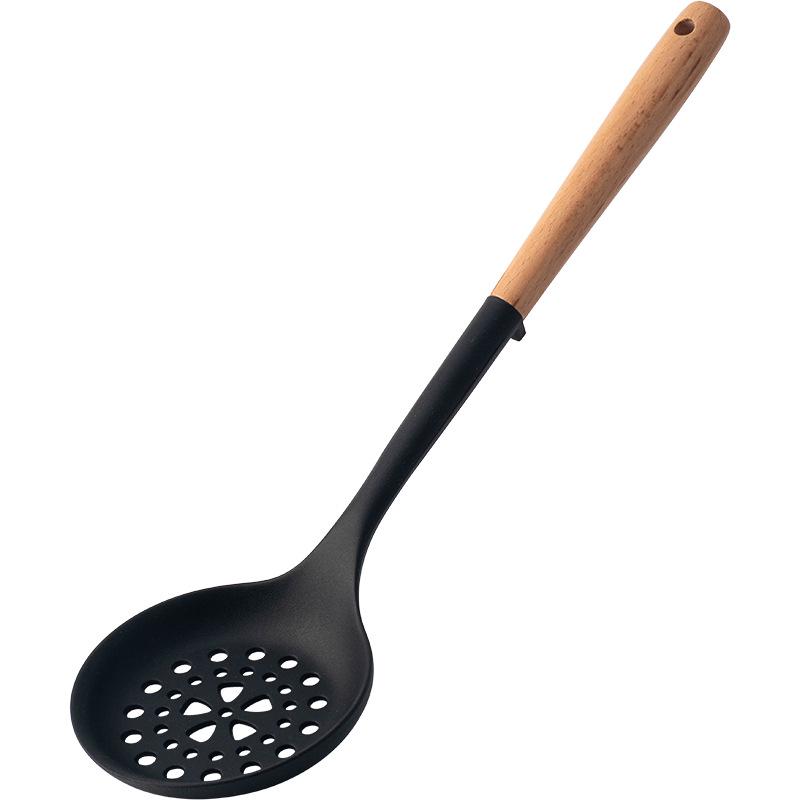 Food-Grade Silicone Cooking Tools: Stirring Spatula & Soup Ladle Set