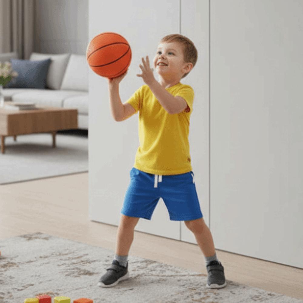 Cartoon Animal Baby Basketball Toy Set No-Drill Installation Kids Basketball Set  Outdoor Sports
