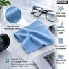 VIHOMI Microfiber Cleaning Cloth 4-Pack (18x15 Cm) – Ultra Soft, Lint-Free & Reusable Screen Cleaner for Glasses, Mobile Phone, Camera Lens, Lapt