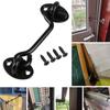 Stainless Steel Cabin Hook Eye Shed Gate Door Latch Silent Holder Window Cabin Hook Lock And Eye Latch Lock Shed Gate