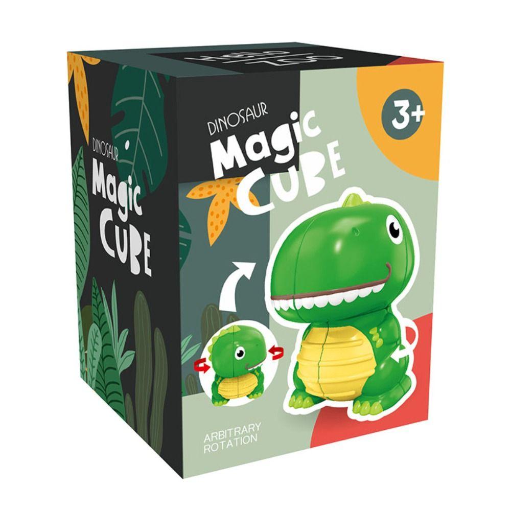 Dinosaur Toys For Kids Animal Modeling Irregular Magic Cube Brain Training Speed Cube Dinosaur Cube