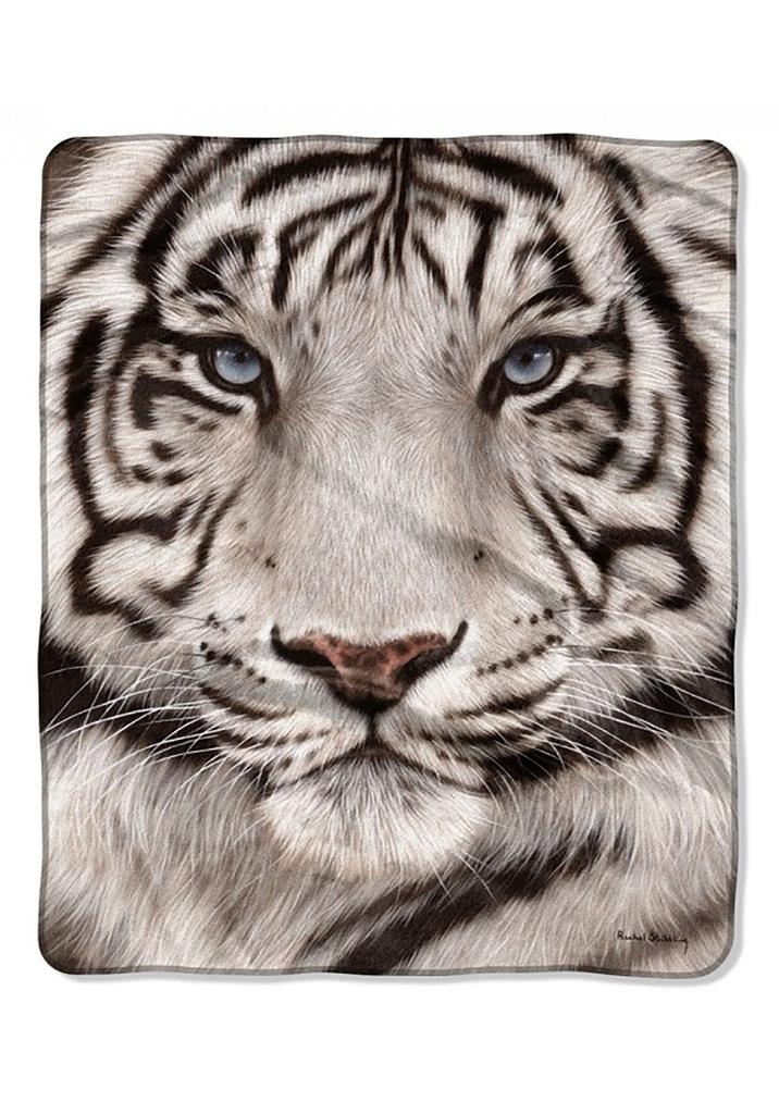 Soft Cozy Tiger Throw Blanket Warm Fuzzy Plush Blanket for Bed Couch Sofa Lightweight Flannel Blanket Gift for Adults Teens
