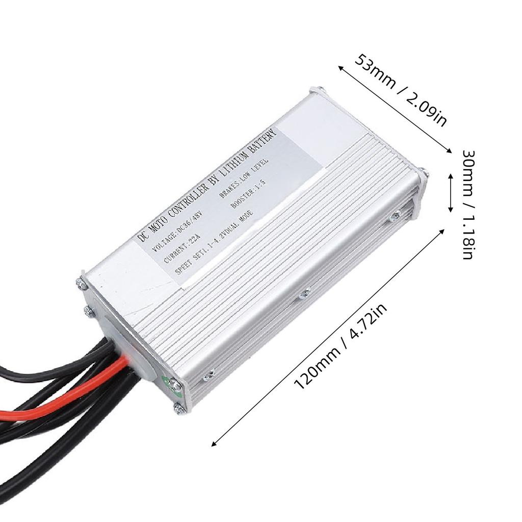 22A Motor Controller Color Screen Display Panel Throttle Assist Sensor Conversion Set for Electric Cycling