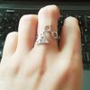 Women's Fashion Jewelry Harry Potter Deathly Hallows Glasses Ring Vintage Punk Gold Knuckle Finger Ri