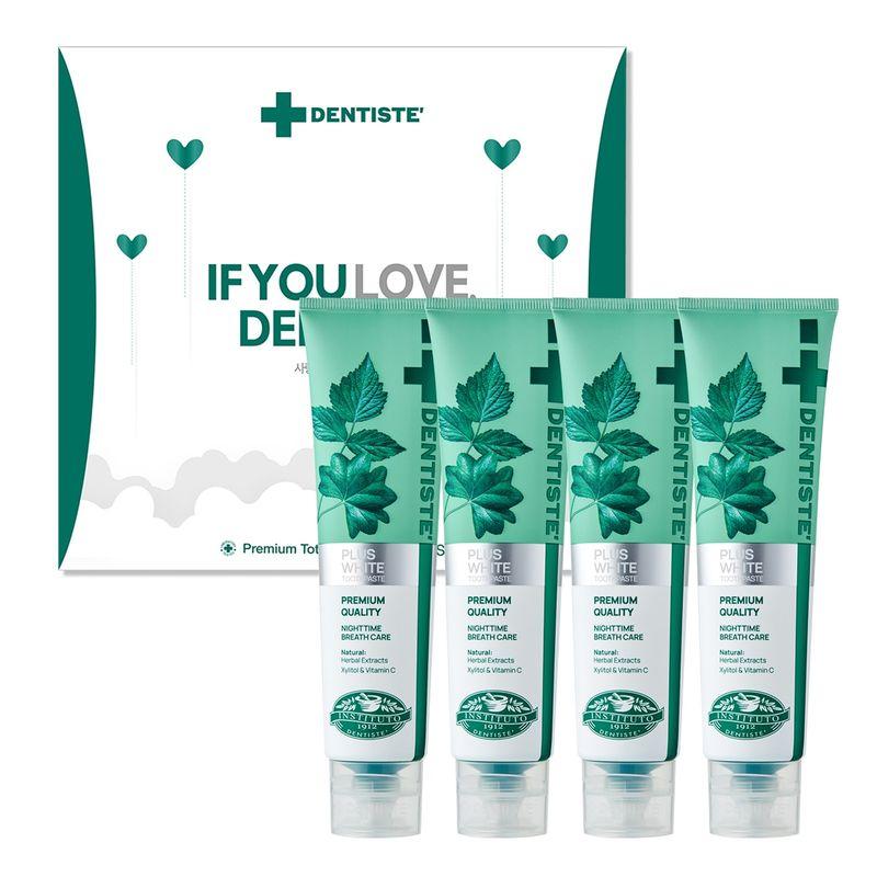 

Dentiste New Plus White Toothpaste 160g x 4