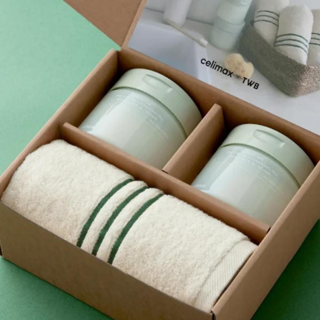 CELIMAX Eraser Pad TWB Edition (60 Pads x 2) – Exclusive Gift Set with Premium Packaging