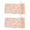 200 Pcs Organza Bag Drawstring Closure   Print 6.3x4.3in Mesh Gifts Bags Organza Jewelry Mesh Pouch