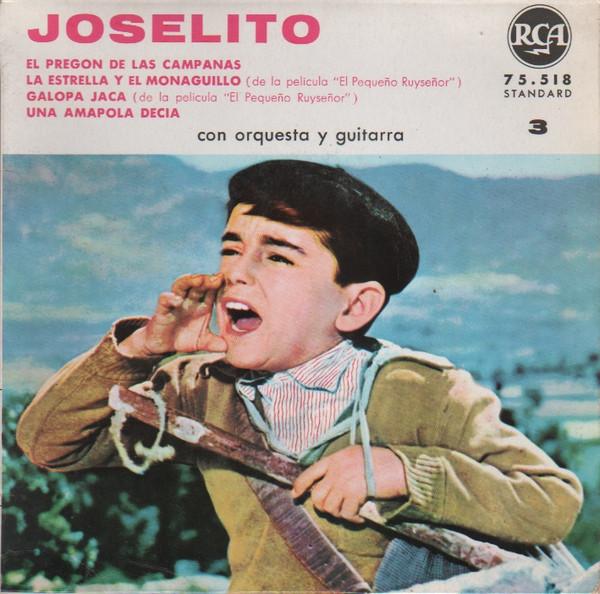 

7inch Record JOSELITO Joselito N 3 75518 RCA 1959 France CountryFolk Used