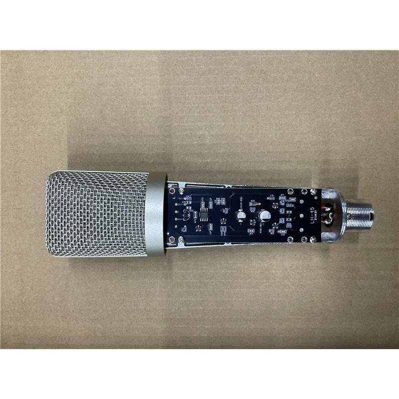 Top Studio Metal U87 Condenser Microphone Professional Cardioid Studio Mic for Recording Podcasting Voice Over Streaming Home  A