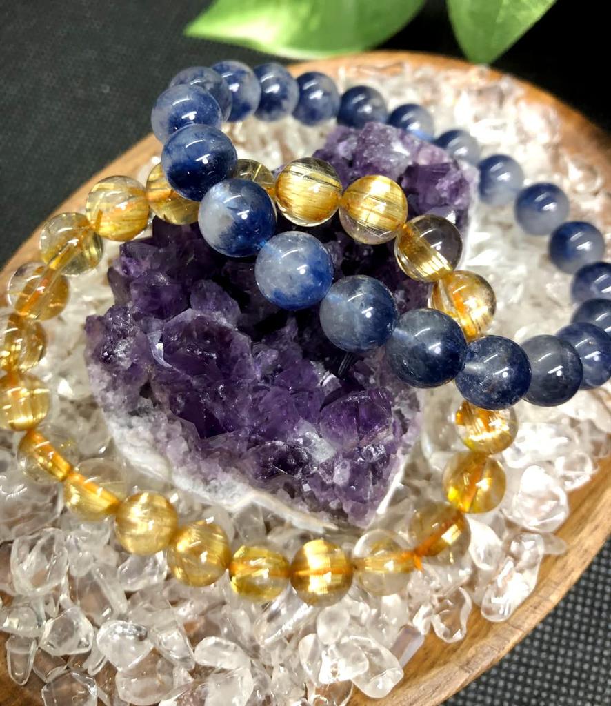 RELIGHT Amethyst Quartz Crystal Natural Stone Pebbles Power Stone for Purification Set Ornament Lucky Charm Cluster 3-Piece 101g-150g…