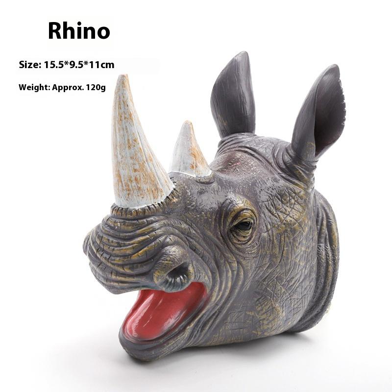 1 Piece T-Rex Dinosaur World Animal Model Action Figures Collection Soft Toys Hand Puppets Dinosaur Head Model Toy For Kids Gift